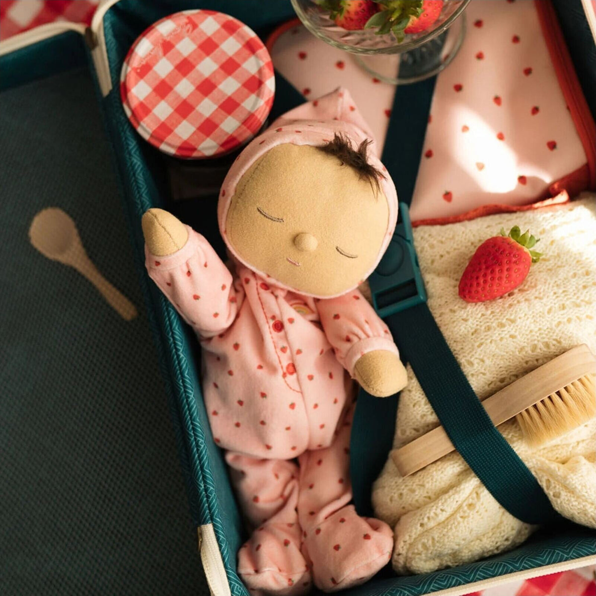 Olli Ella Dozy Dinkums strawberry | Aster & Ruby