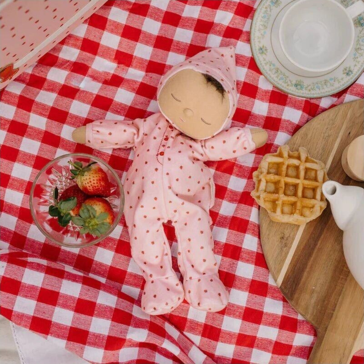 Olli Ella Dozy Dinkums strawberry | Aster & Ruby