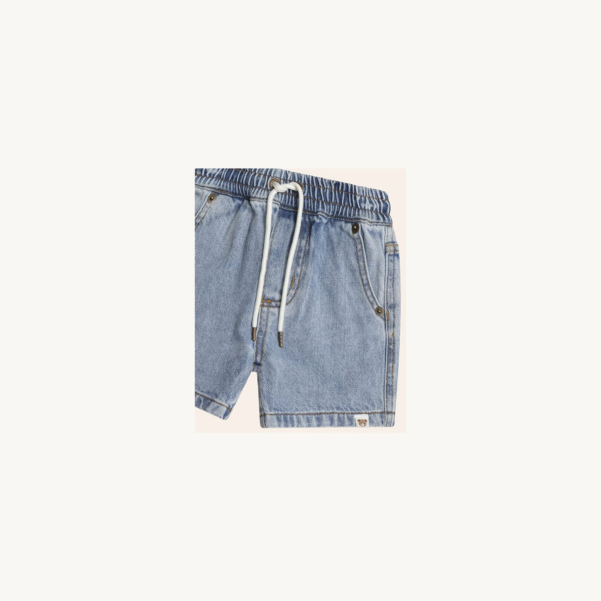 Huxbaby Dreamy Denim Shorts | Aster & Ruby
