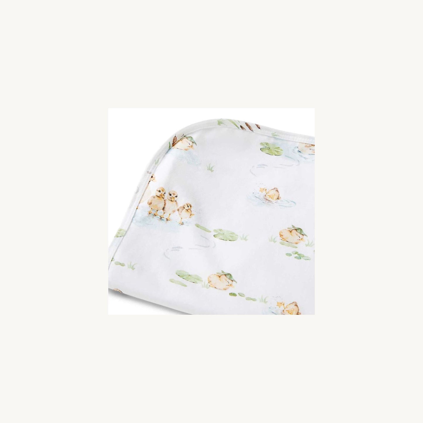 Duck Pond Organic Jersey Wrap & Beanie Set – children's product by Snuggle Hunny Kids | Aster & Ruby