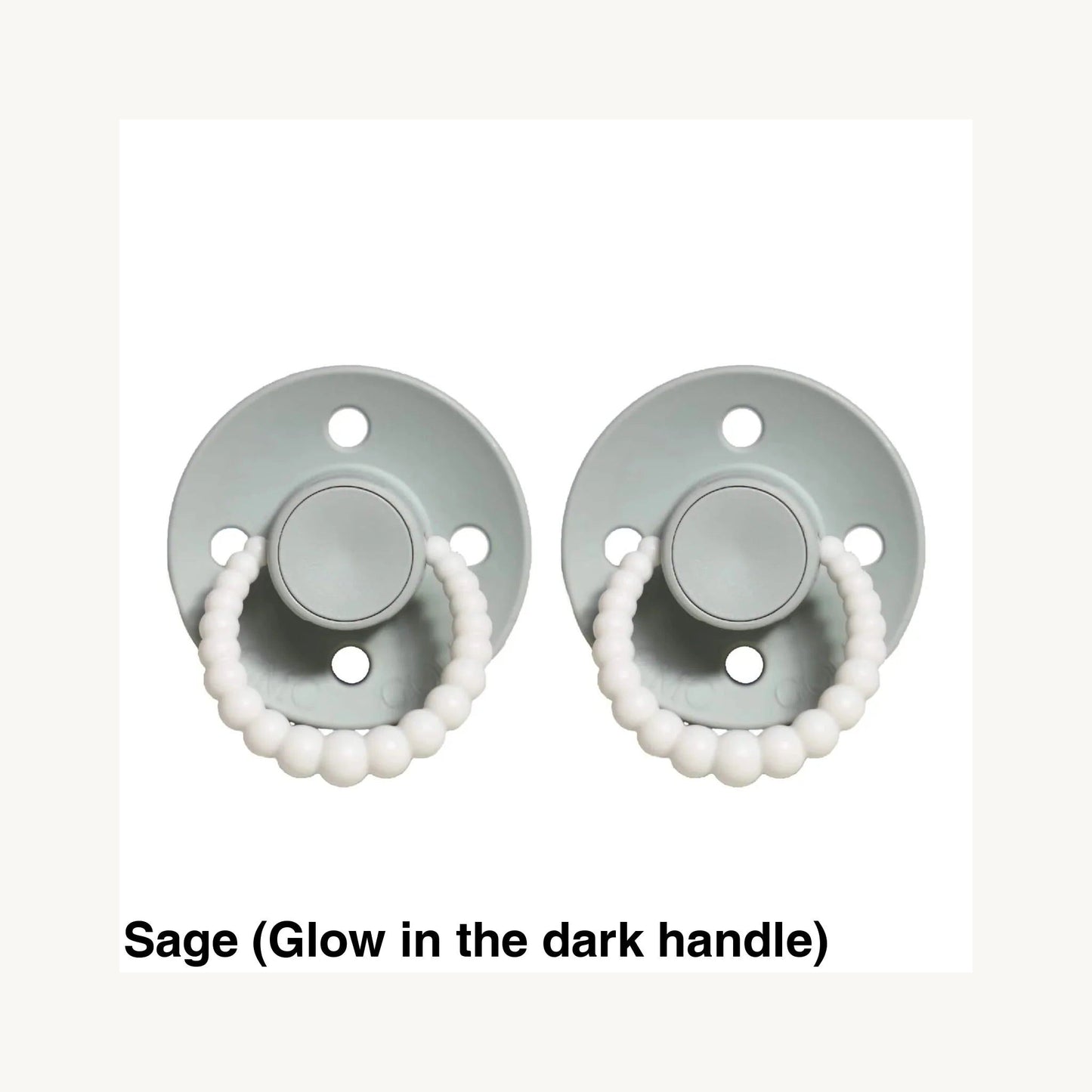 Dummies 2pk Sage GLOW – children's product by CMC Gold | Aster & Ruby