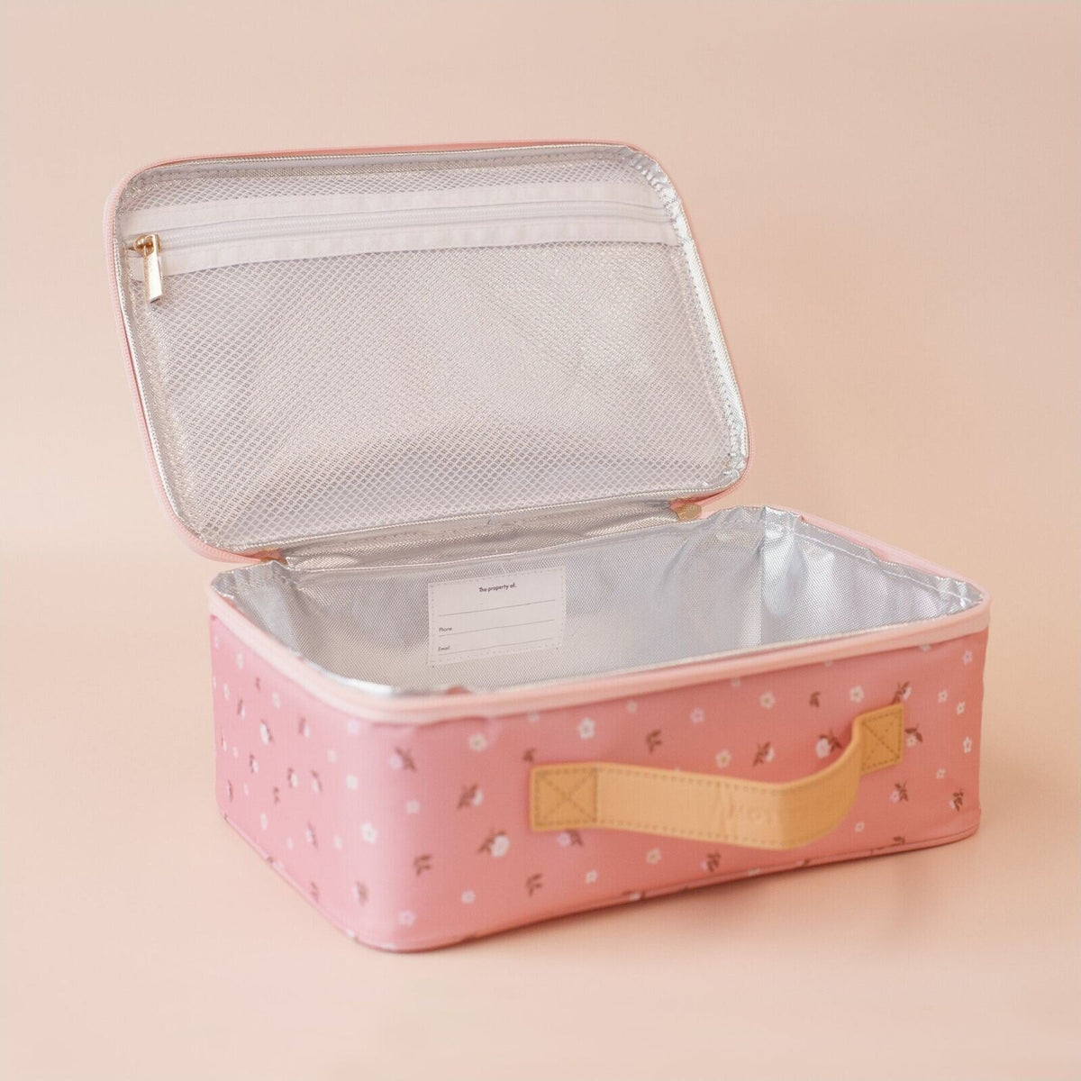 Fox & Fallow Dusty Roses Large Lunch Bag | Aster & Ruby