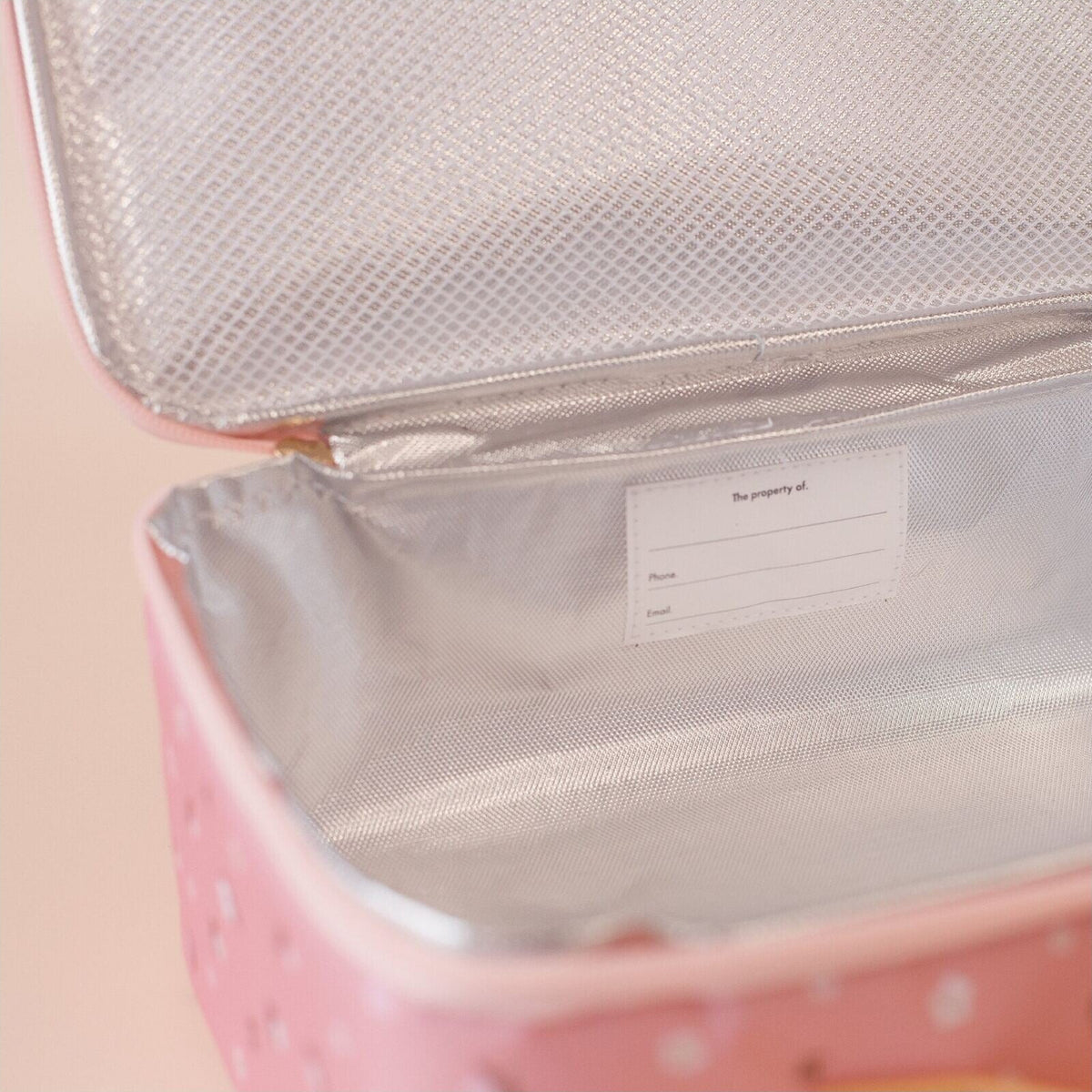 Fox & Fallow Dusty Roses Large Lunch Bag | Aster & Ruby