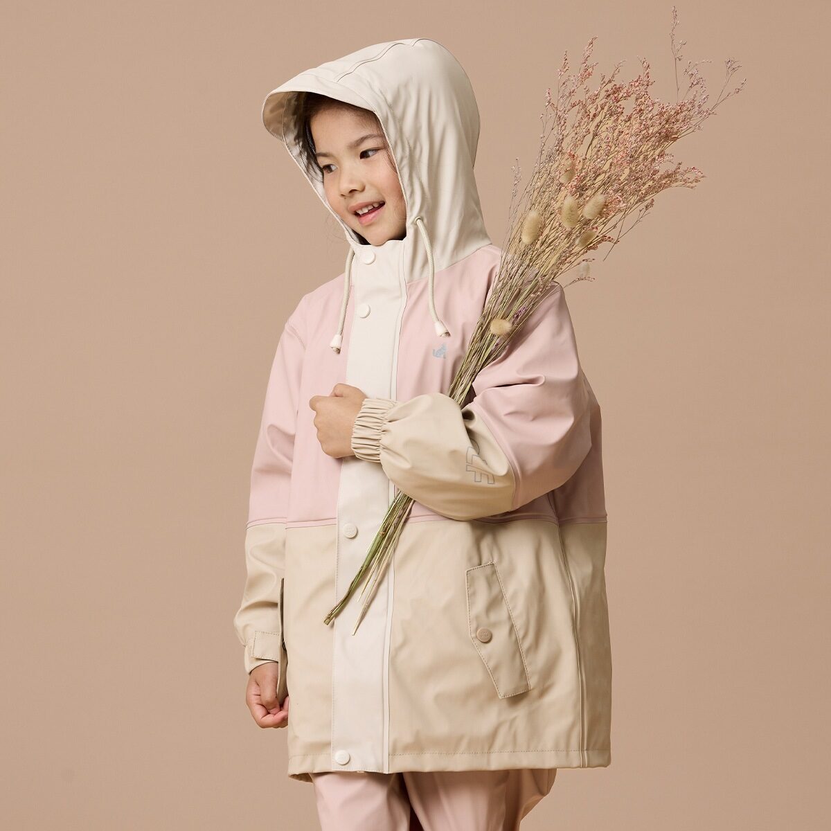 Explorer Jacket Pink Colourblock - Aster & Ruby