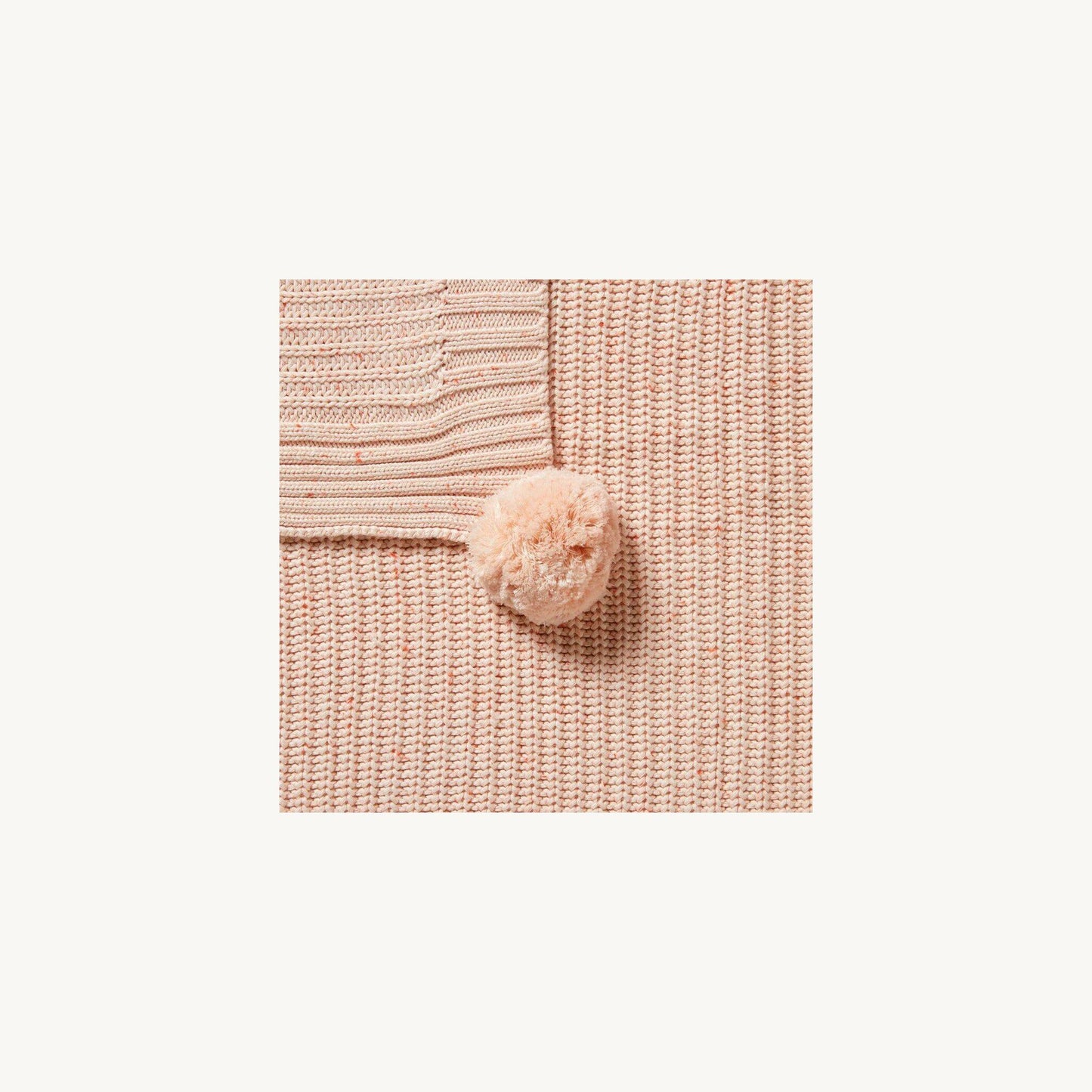 Fairy Floss Organic Knitted Blanket – children's product by Wilson & Frenchy | Aster & Ruby