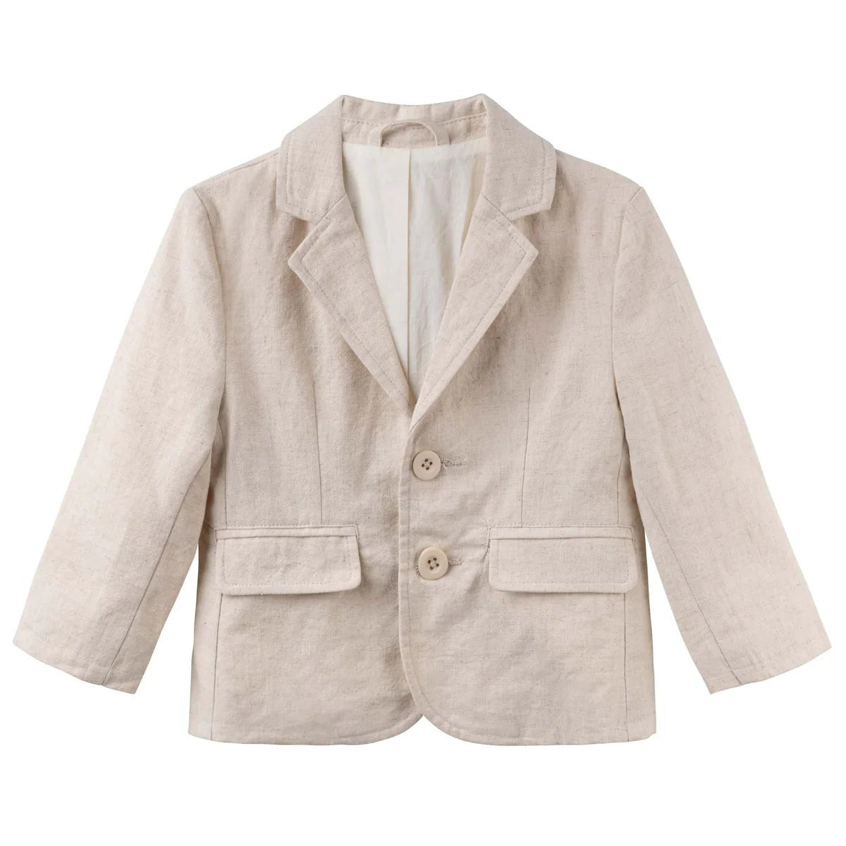 Finley Linen Jacket Sand - Aster & Ruby