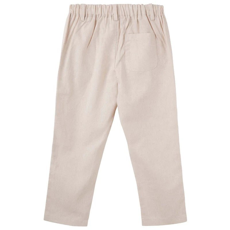 Finley Linen Pants Sand - Aster & Ruby