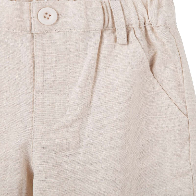 Finley Linen Pants Sand - Aster & Ruby