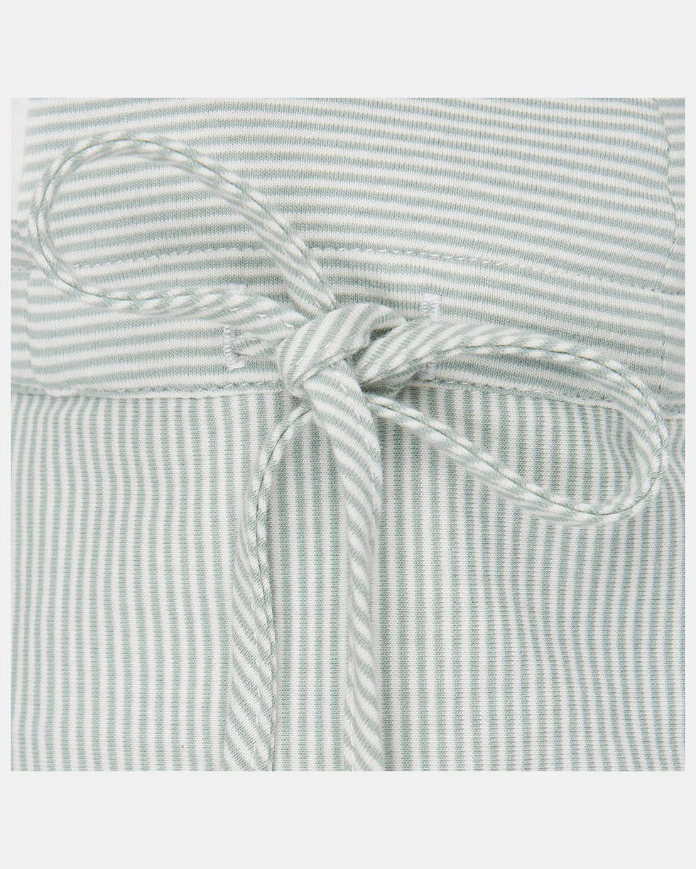 Toshi hat – Flap Cap Baby Sage from Aster & Ruby