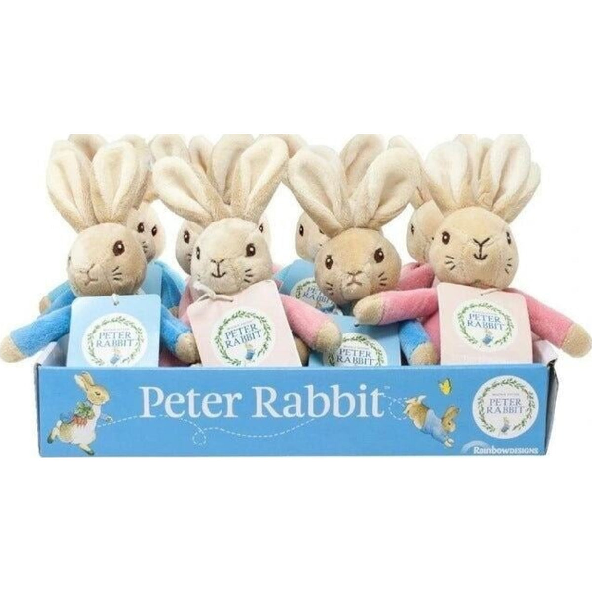 Beatrix Potter Flopsy Bunny Bean Rattle Plush Toy | Aster & Ruby