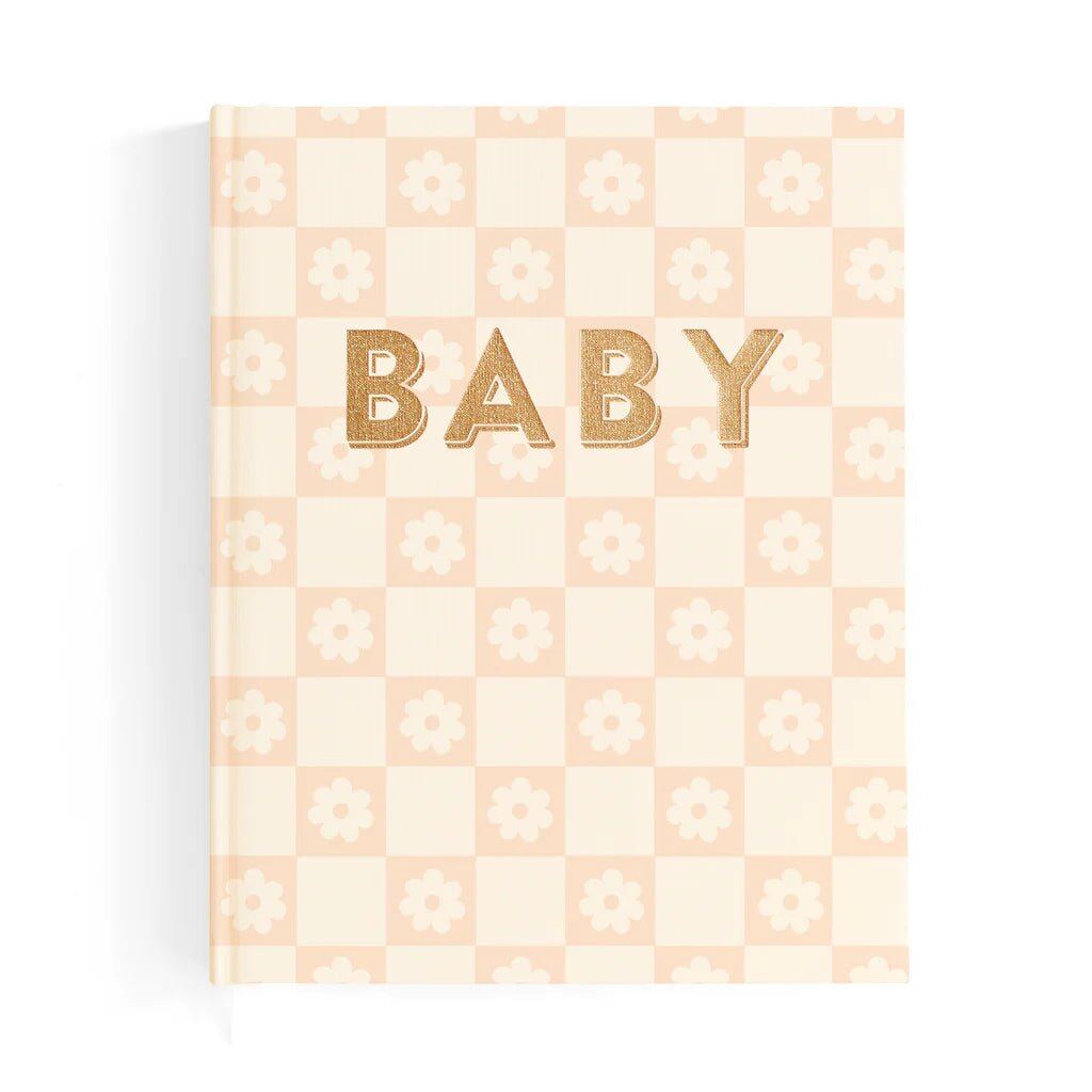 Baby Book Daisy Grid – Aster & Ruby