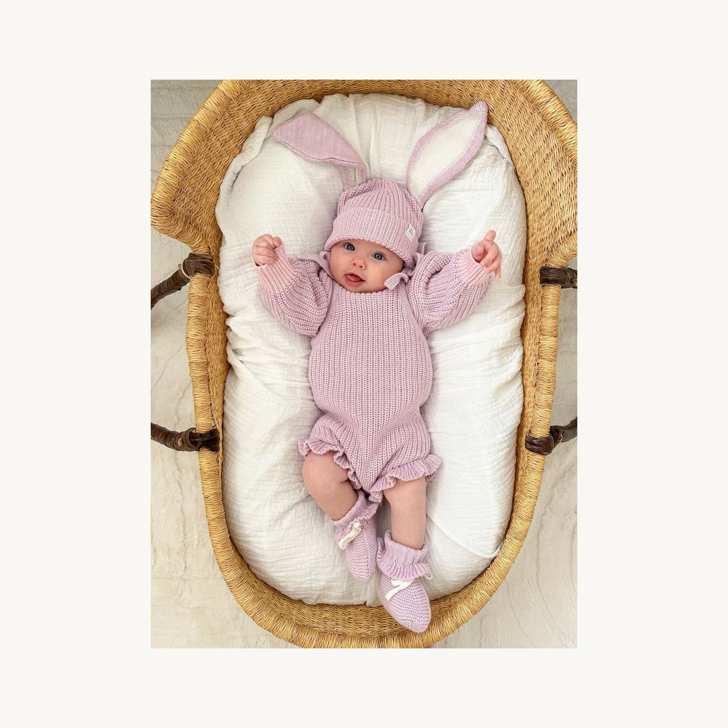 Frill Bodysuit | Easter Bamby – children's product by Ziggy Lou | Aster & Ruby