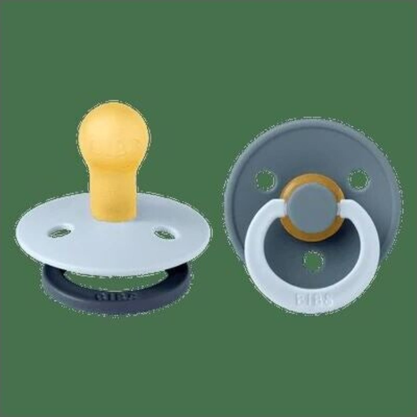 Pacifier Fusion Colour Baby Blue/Petrol Mix – children's product by BIBS | Aster & Ruby