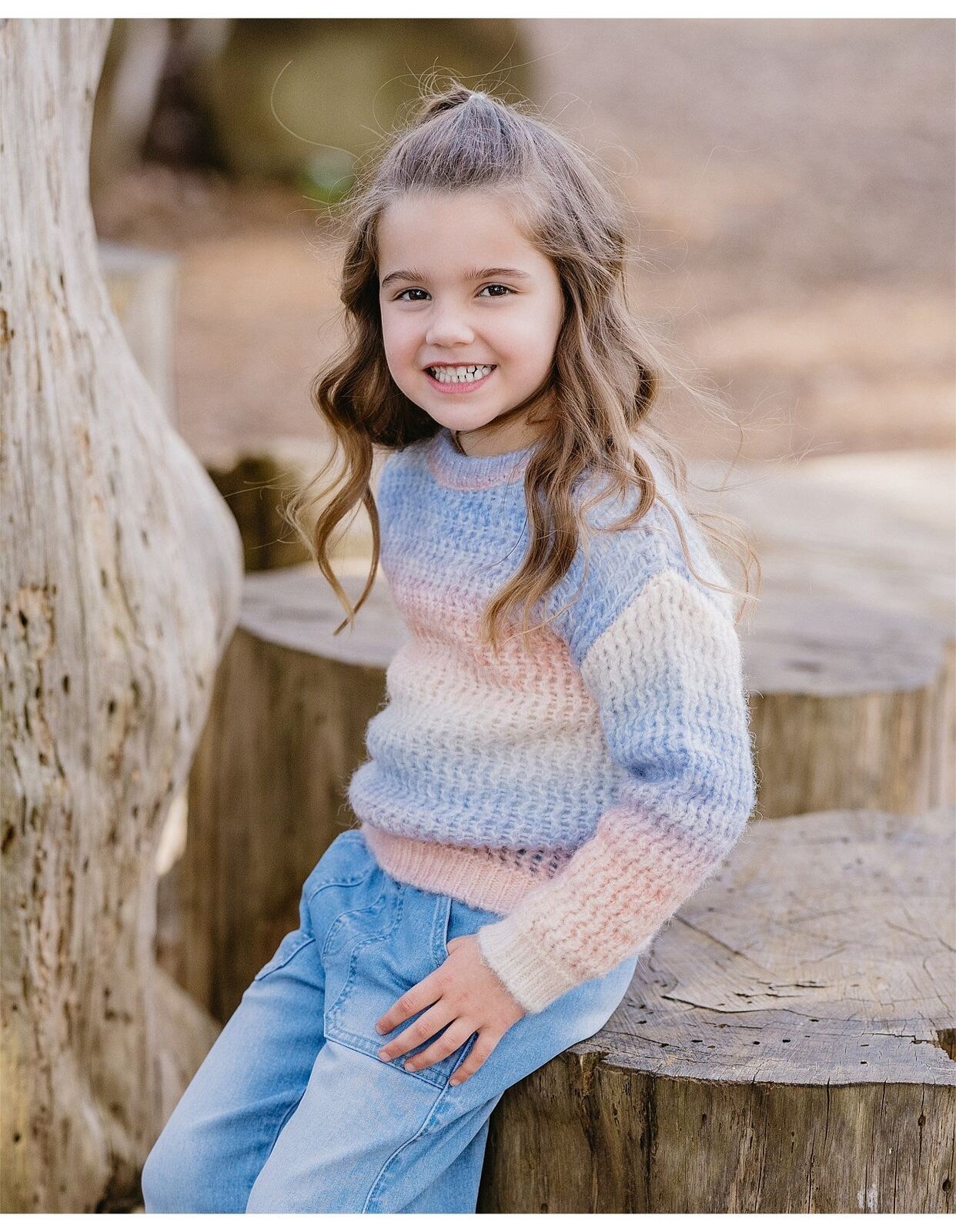 Girls Ombre Jumper – 000, 00, 0, 1, 2 – Aster & Ruby