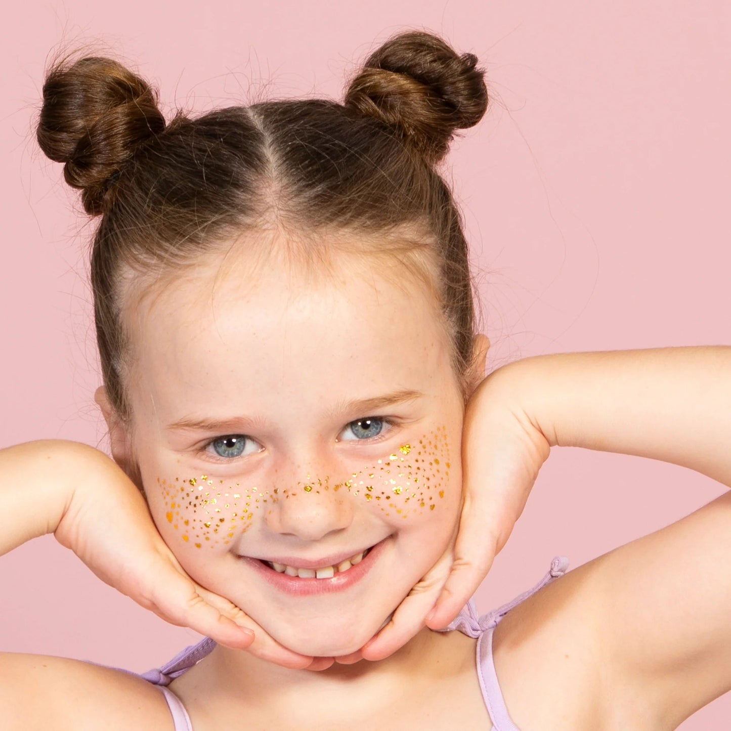 Glitter Freckles Hearts - Aster & Ruby