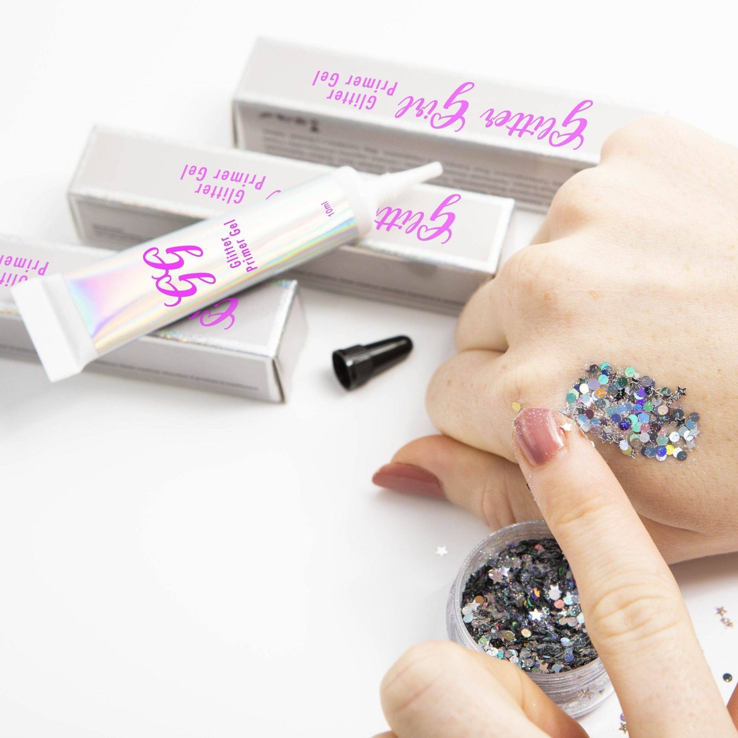 Glitter Girl Glitter Primer Gel-Aster & Ruby