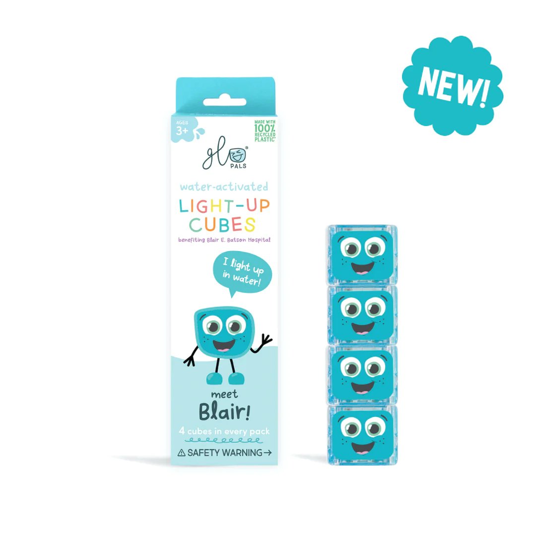 Jellystone Glo Pal Cubes Blue Blair | Aster & Ruby