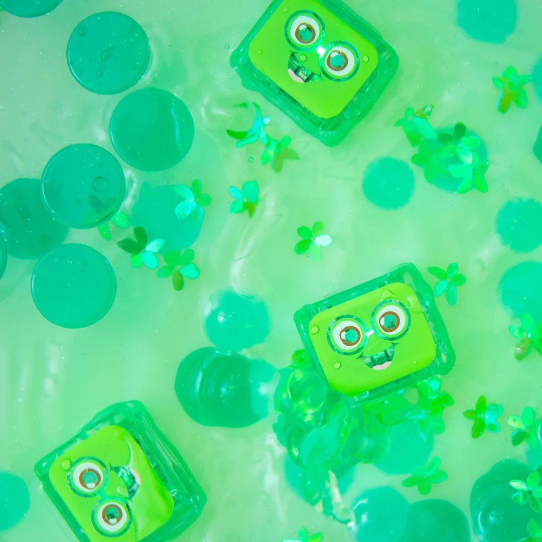 Glo Pal Cubes Green Pippa New-Aster & Ruby