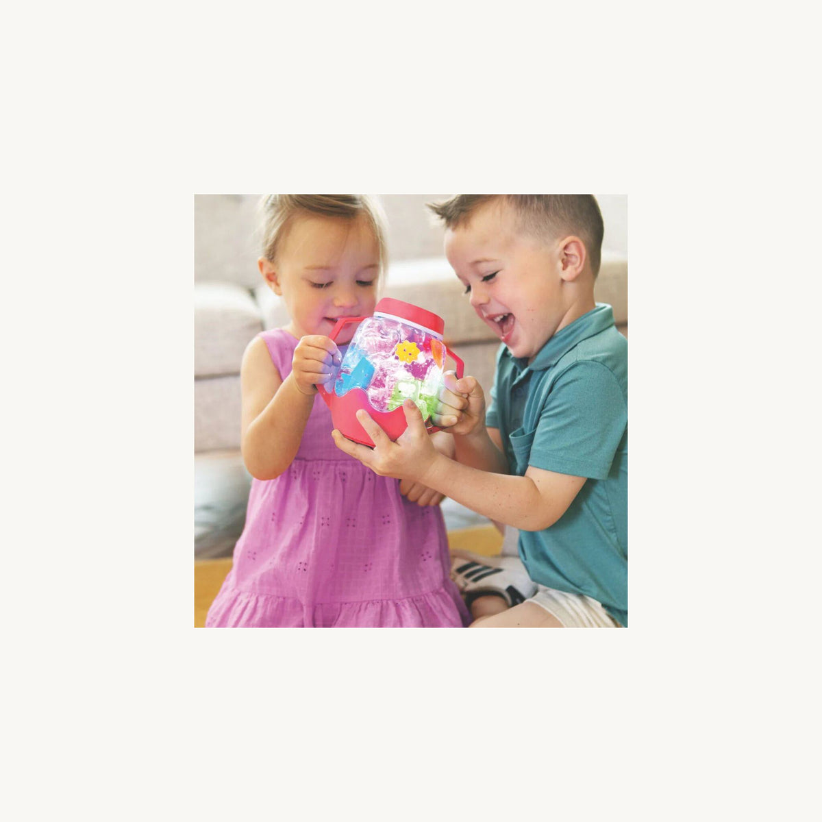 Jellystone Glo Pal Sensory Play Jar Pink | Aster & Ruby