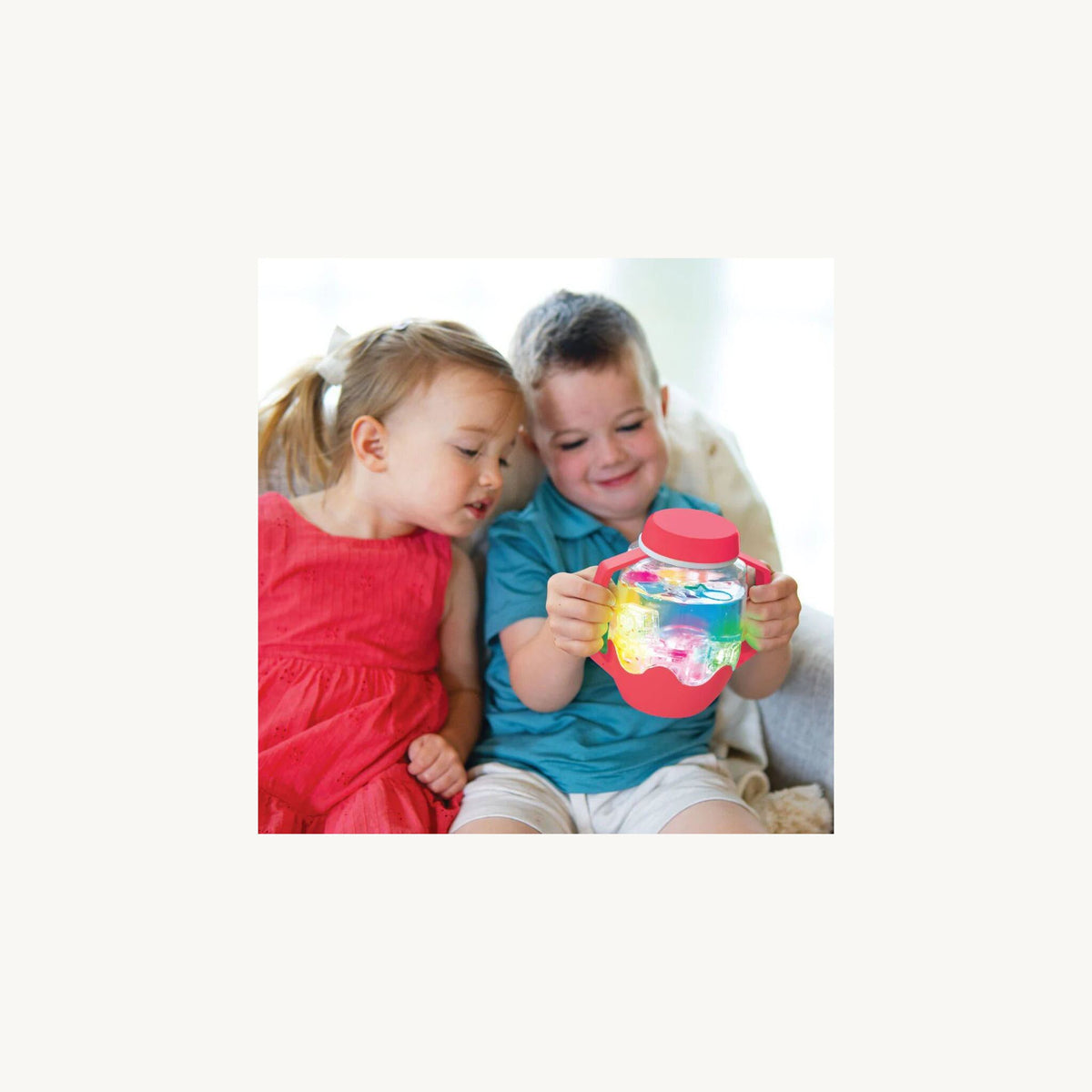 Jellystone Glo Pal Sensory Play Jar Pink | Aster & Ruby