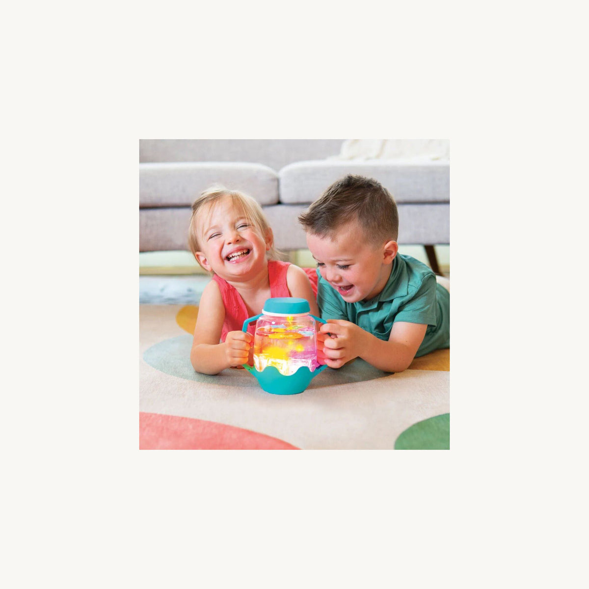 Jellystone Glo Pal Sensory Play Jar Pink | Aster & Ruby