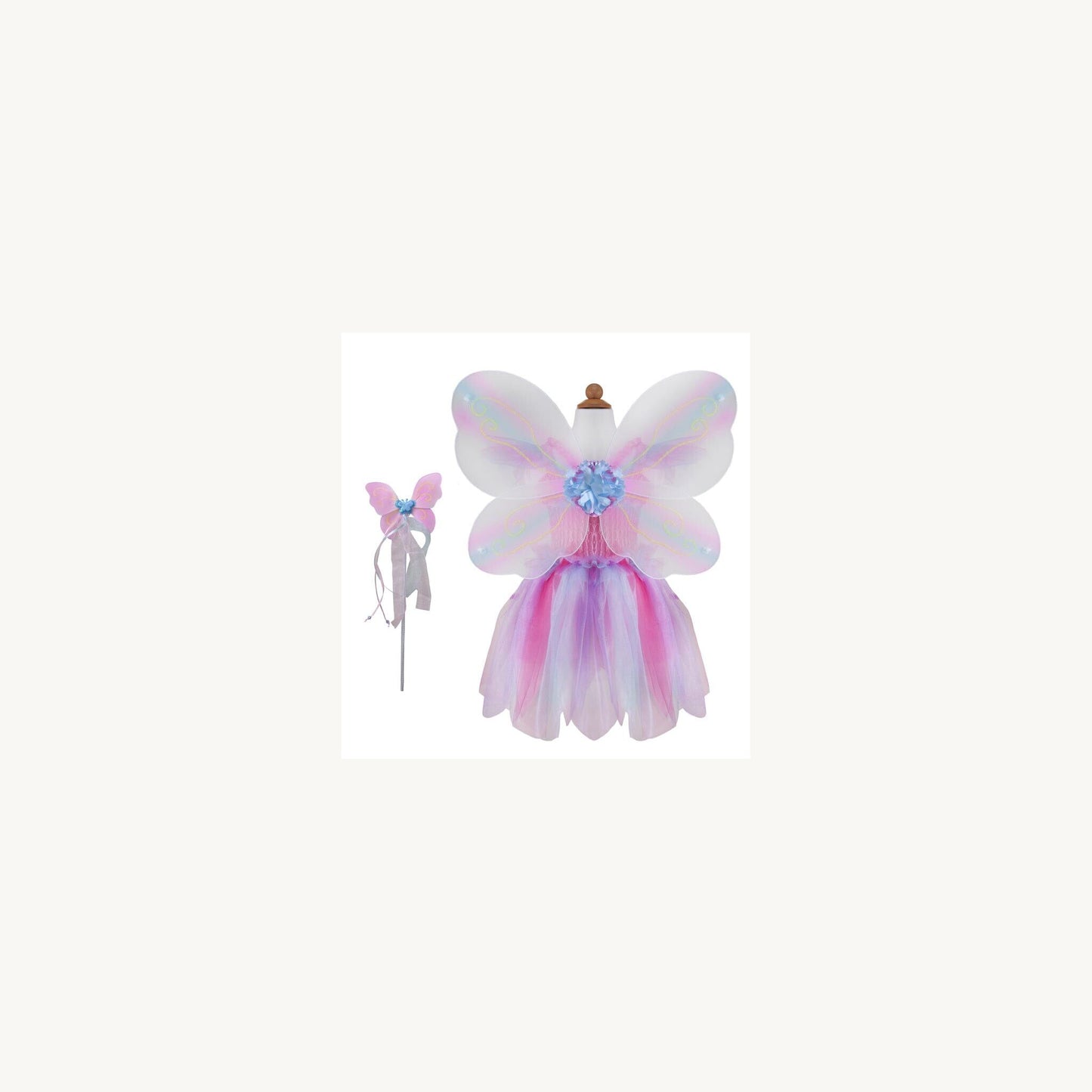 Great Pretenders Pink Butterfly Dress With Wings & Wand | Aster & Ruby
