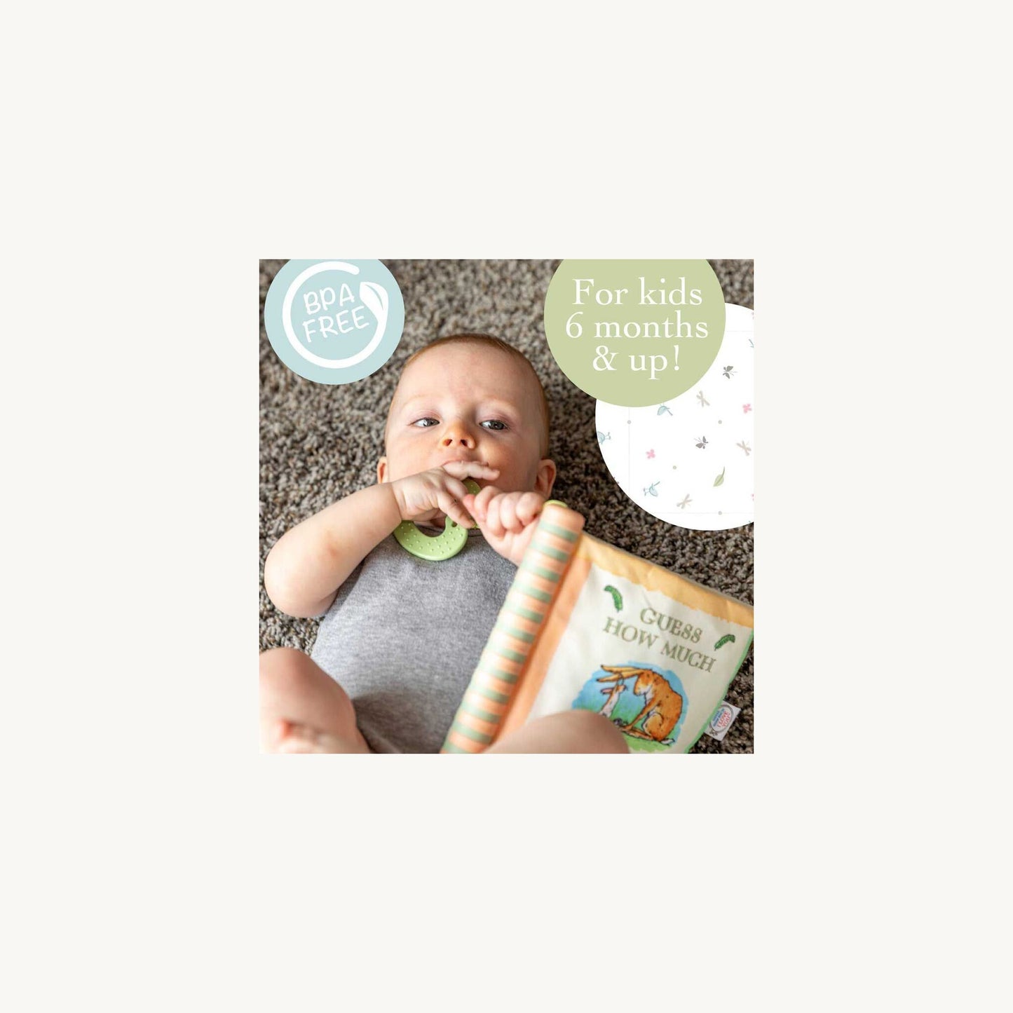 Guess How Much I love You | Soft Book with Sound – children's product by Rainbow Designs | Aster & Ruby