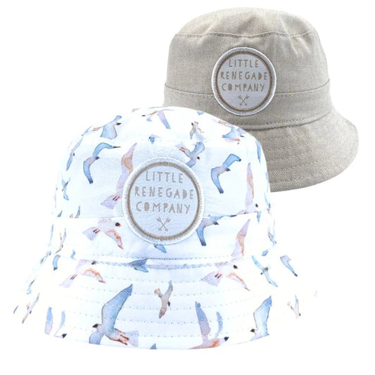 Gull Reversible Bucket Hat - Aster & Ruby