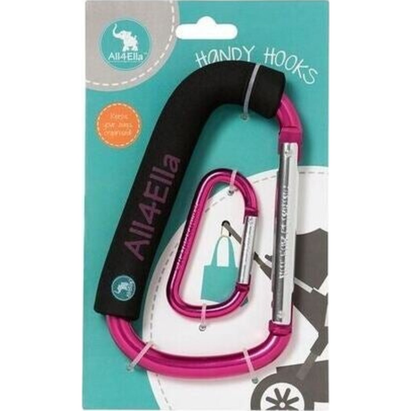 Handy Hook Pink – children's product by All4Ella | Aster & Ruby