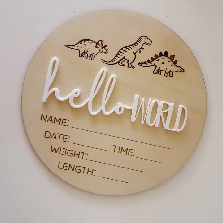 Hello World Dinos - Aster & Ruby