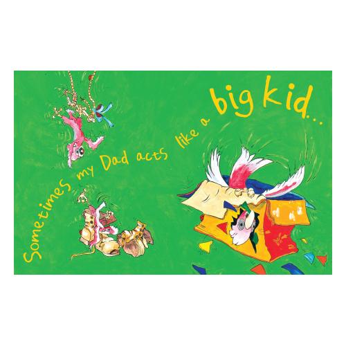 He's My Dad Softcover Book-Aster & Ruby