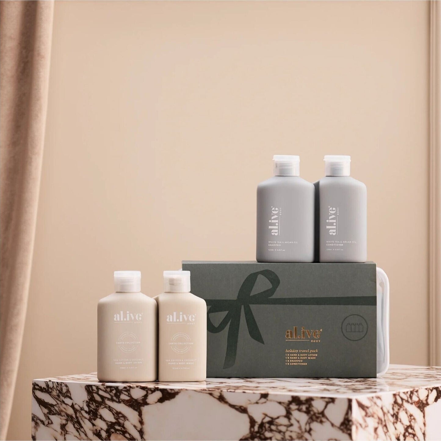 Holiday Hair & Body Travel Pack – children's product by Al.ive Body | Aster & Ruby