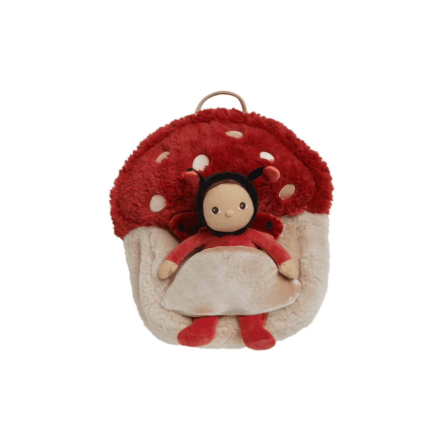 Hopalong Mushroom Backpack Red - Aster & Ruby
