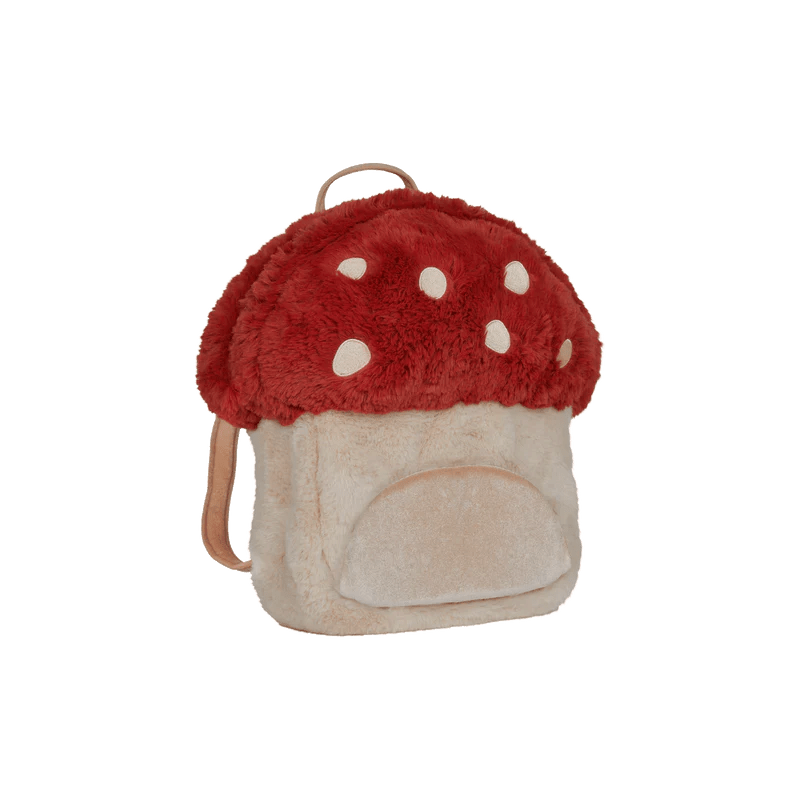 Hopalong Mushroom Backpack Red - Aster & Ruby