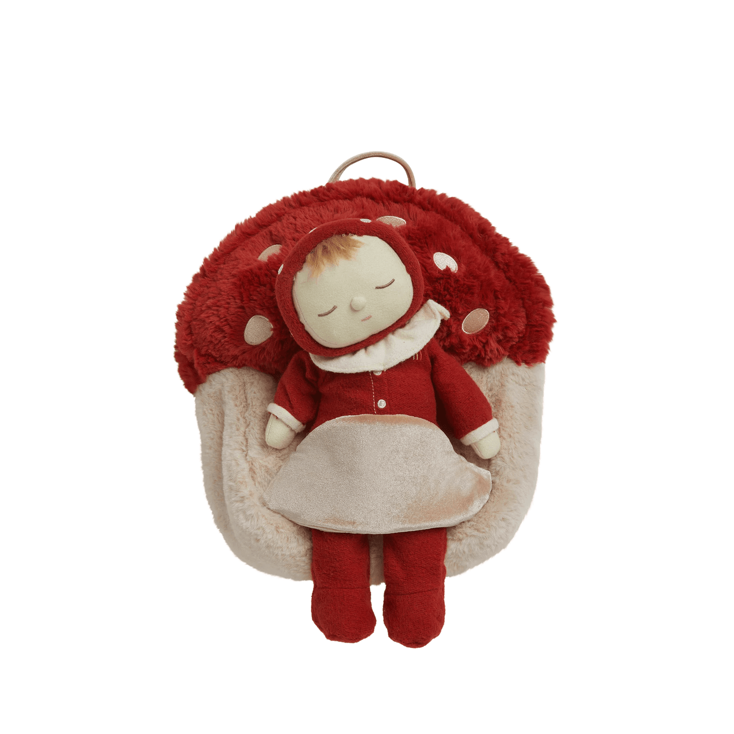 Hopalong Mushroom Backpack Red - Aster & Ruby