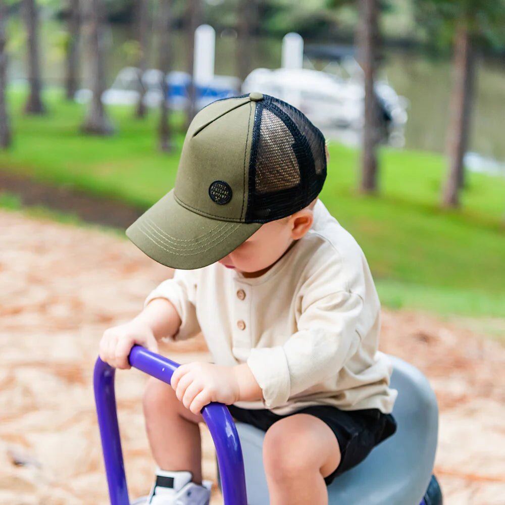 Hunter Trucker Cap – Mini – Aster & Ruby