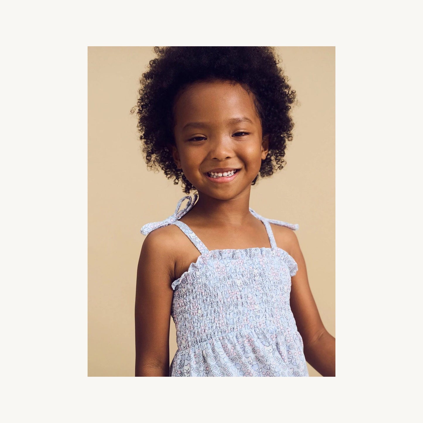 Huxbaby Huxbaby Bluebell Floral Shirred Dress | Aster & Ruby