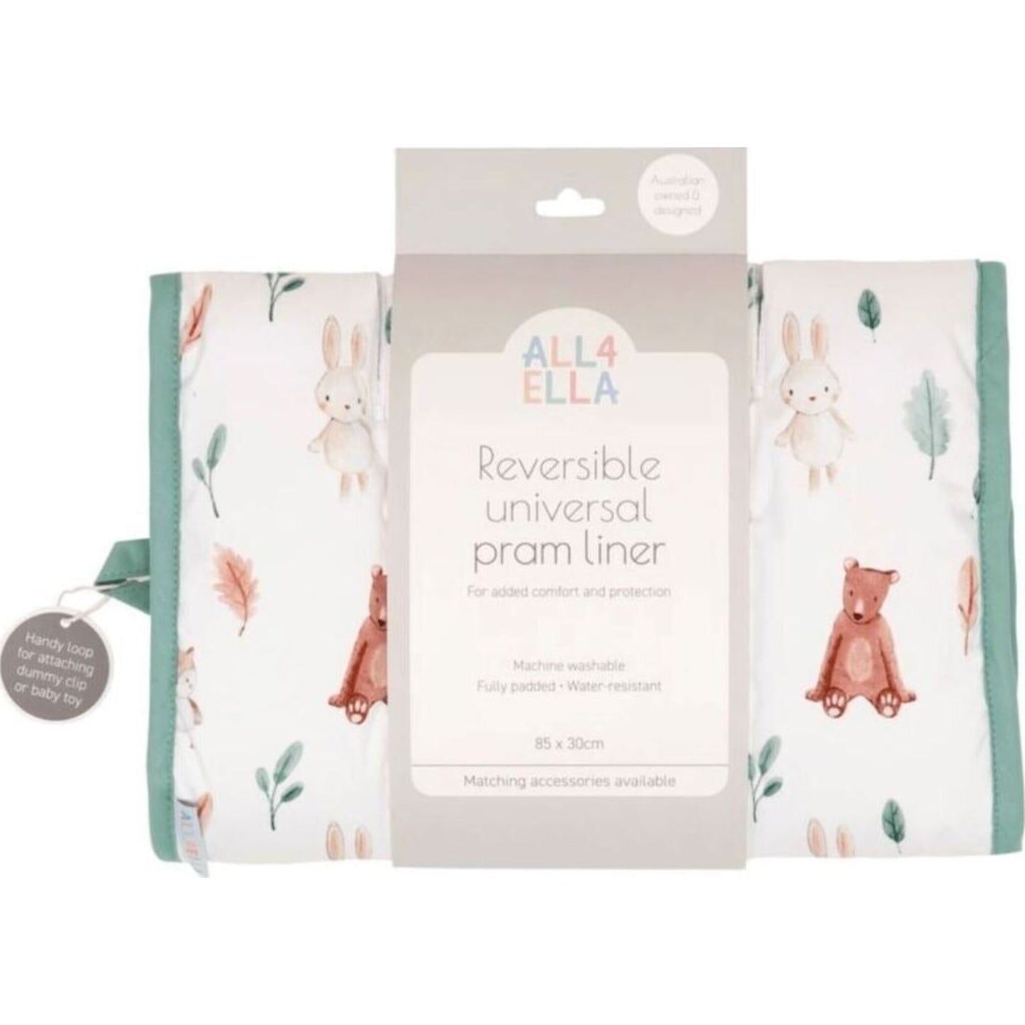 Ice Cooling Pram Liner Forest Friends – children's product by All4Ella | Aster & Ruby