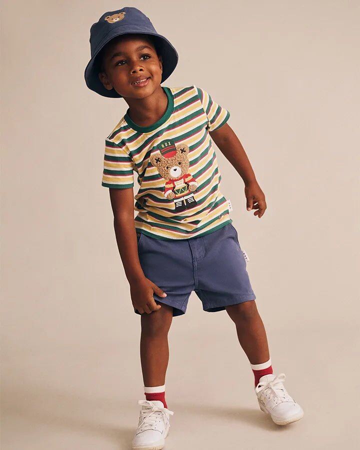 In the Navy Huxbear Chino Shorts – 6-12M, 1, 2, 3 – Aster & Ruby