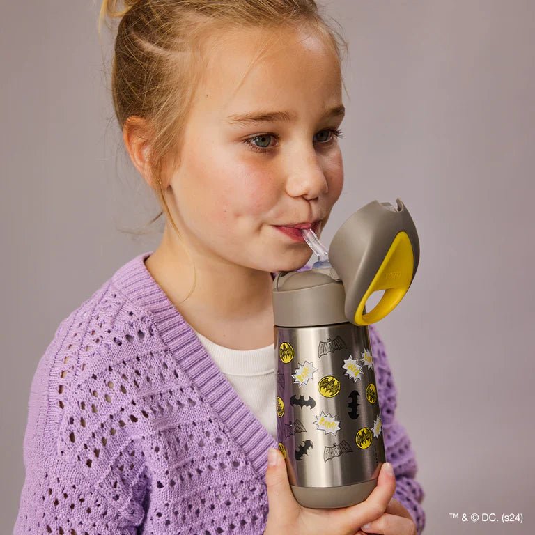 Insulated Drink Bottle 350ml Batman - Aster & Ruby