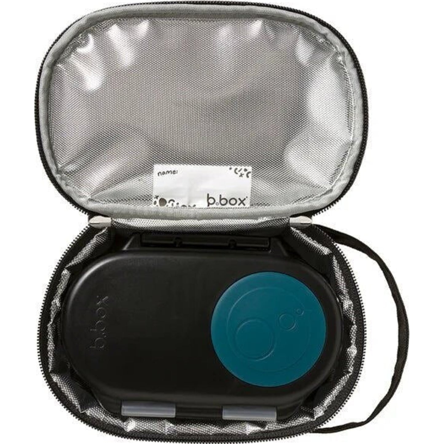 Insulated Snack Bag Basic Black – children's product by b.box | Aster & Ruby