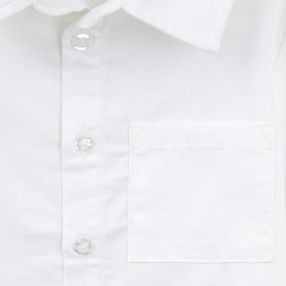 Jackson L/S Formal shirt White - Aster & Ruby
