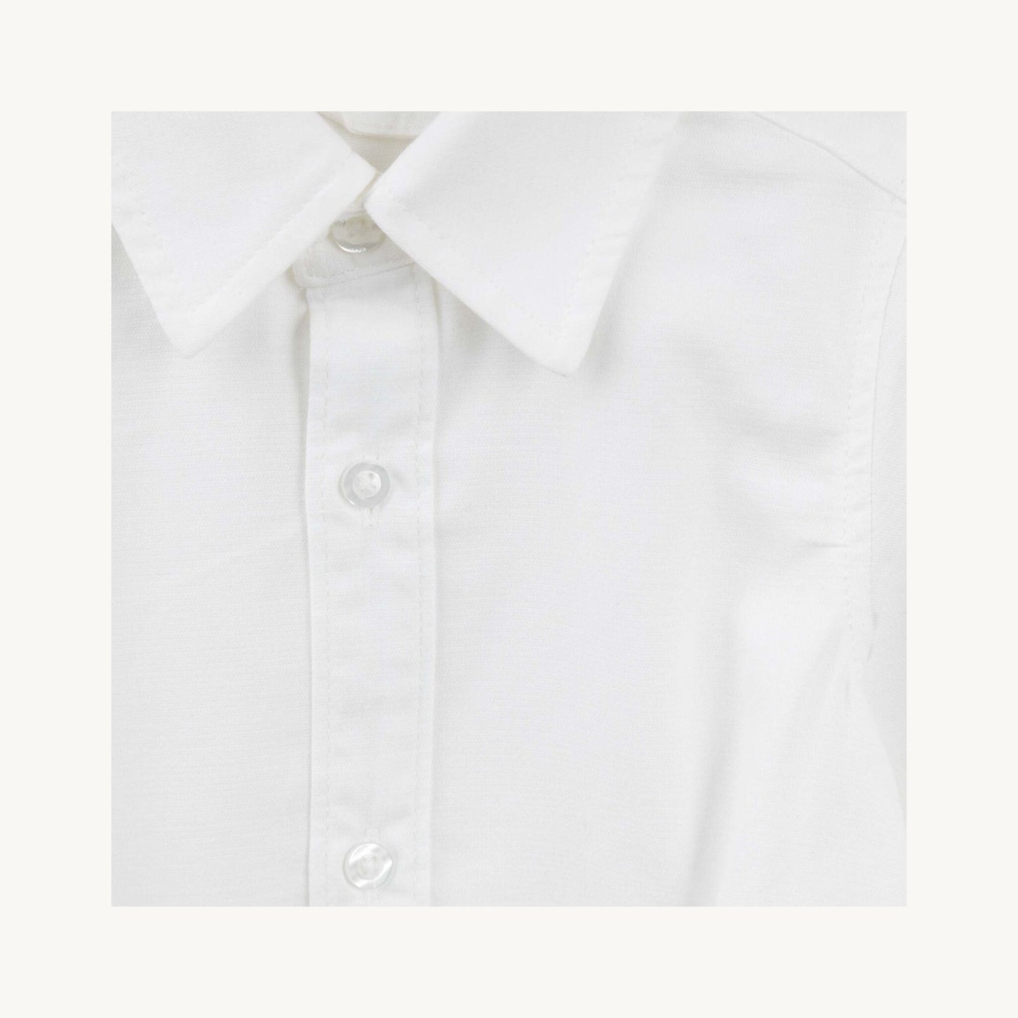 Jackson S/S Formal Romper - White – children's product by Designer Kidz | Aster & Ruby