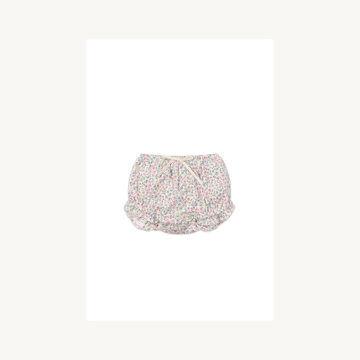 Jamie Kay Jamie Kay Organic Cotton Frill Bloomer - Fifi Mini Slightly Pink | Aster & Ruby