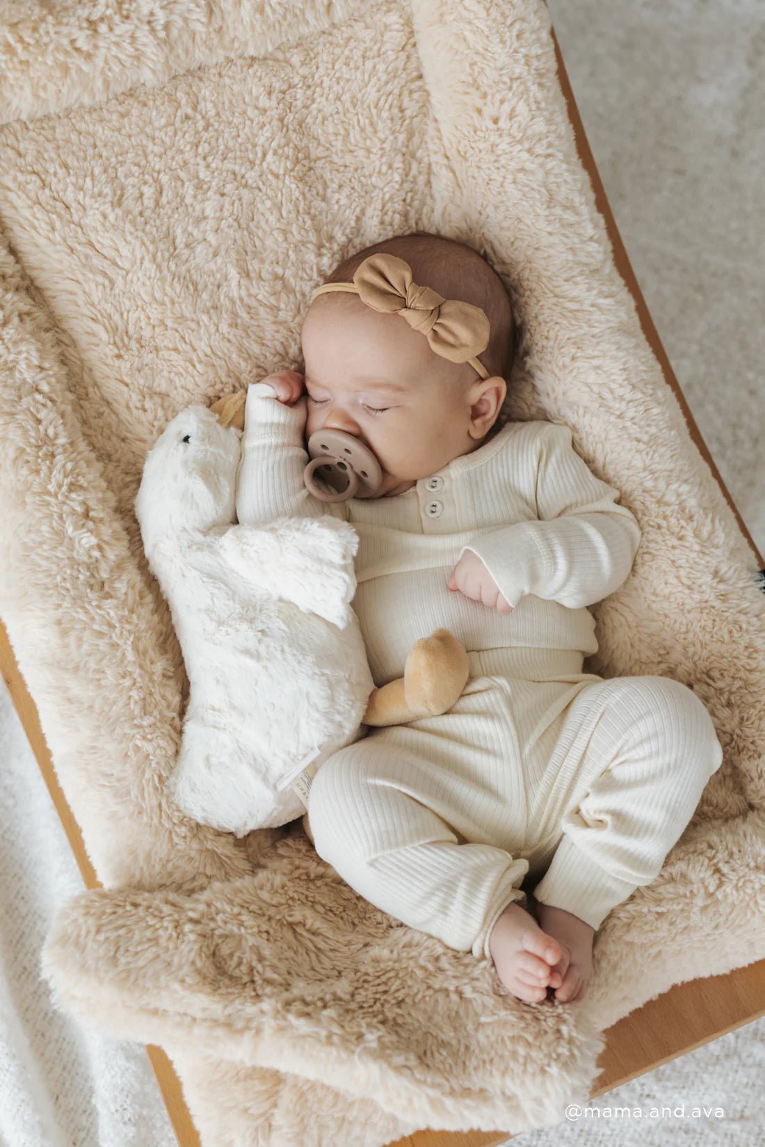 Jamie Kay Plush Rose The Duck - Aster & Ruby