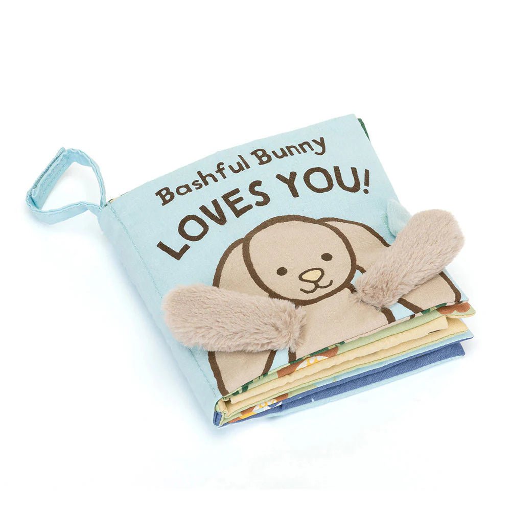 Jellycat Bashful Bunny Loves You Book - Aster & Ruby