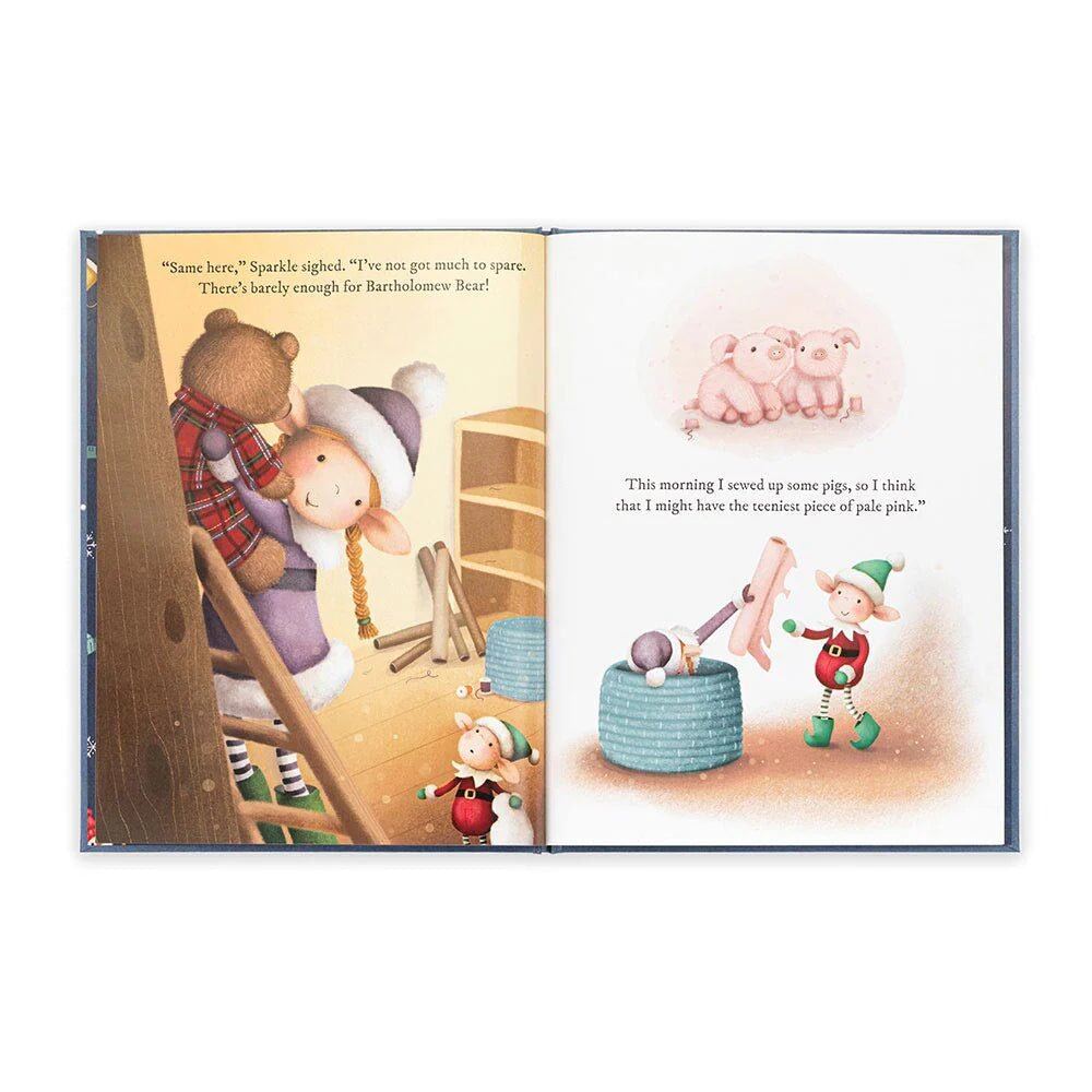 Jellycat Eldo Elf and the Patchwork Bashful Bunny Book – Aster & Ruby