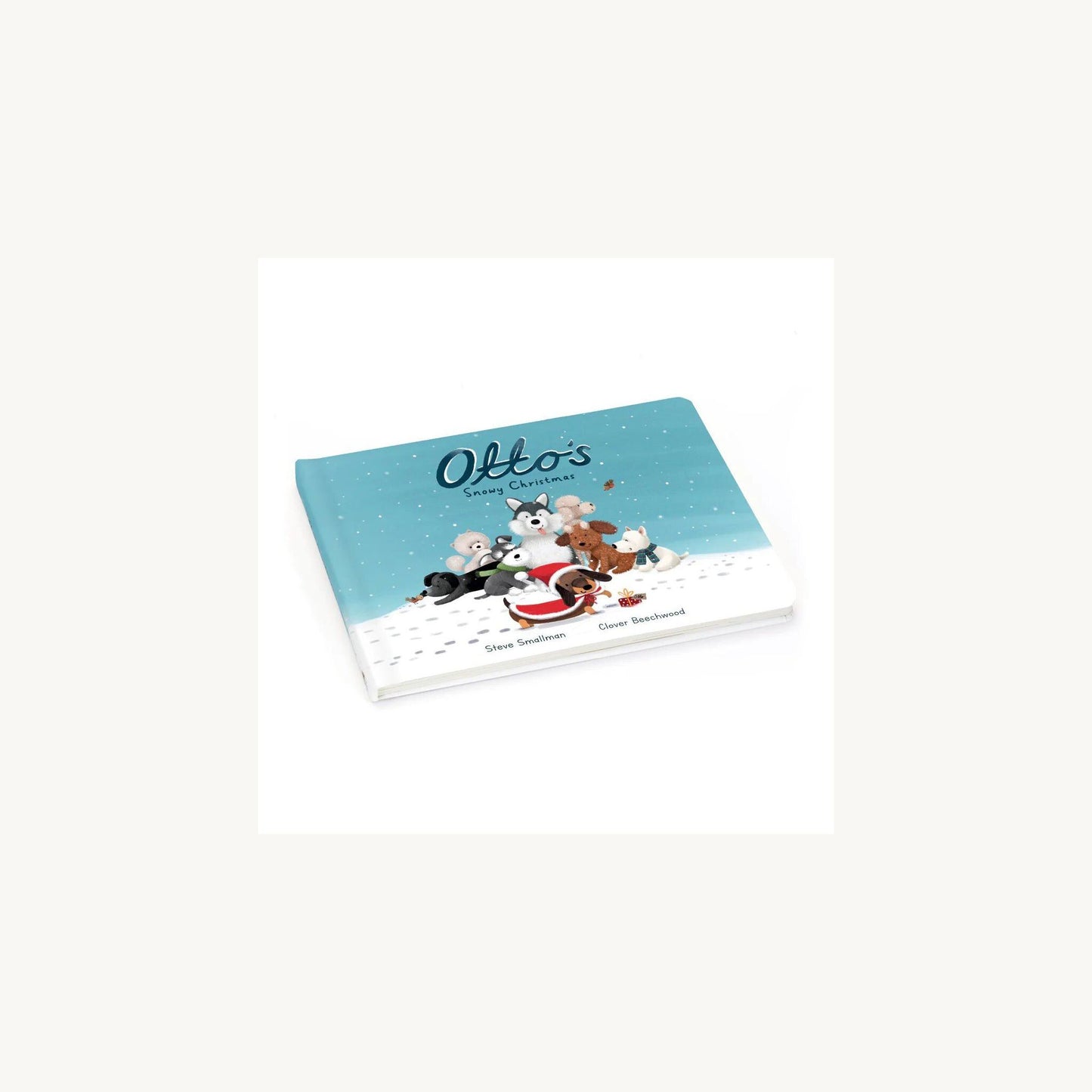 Jellycat Otto's Snowy Christmas Book – children's product by Jellycat | Aster & Ruby