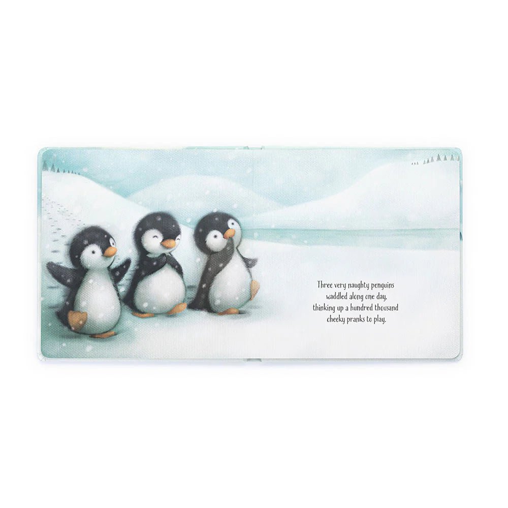 Jellycat The Naughty Penguins Book - Aster & Ruby