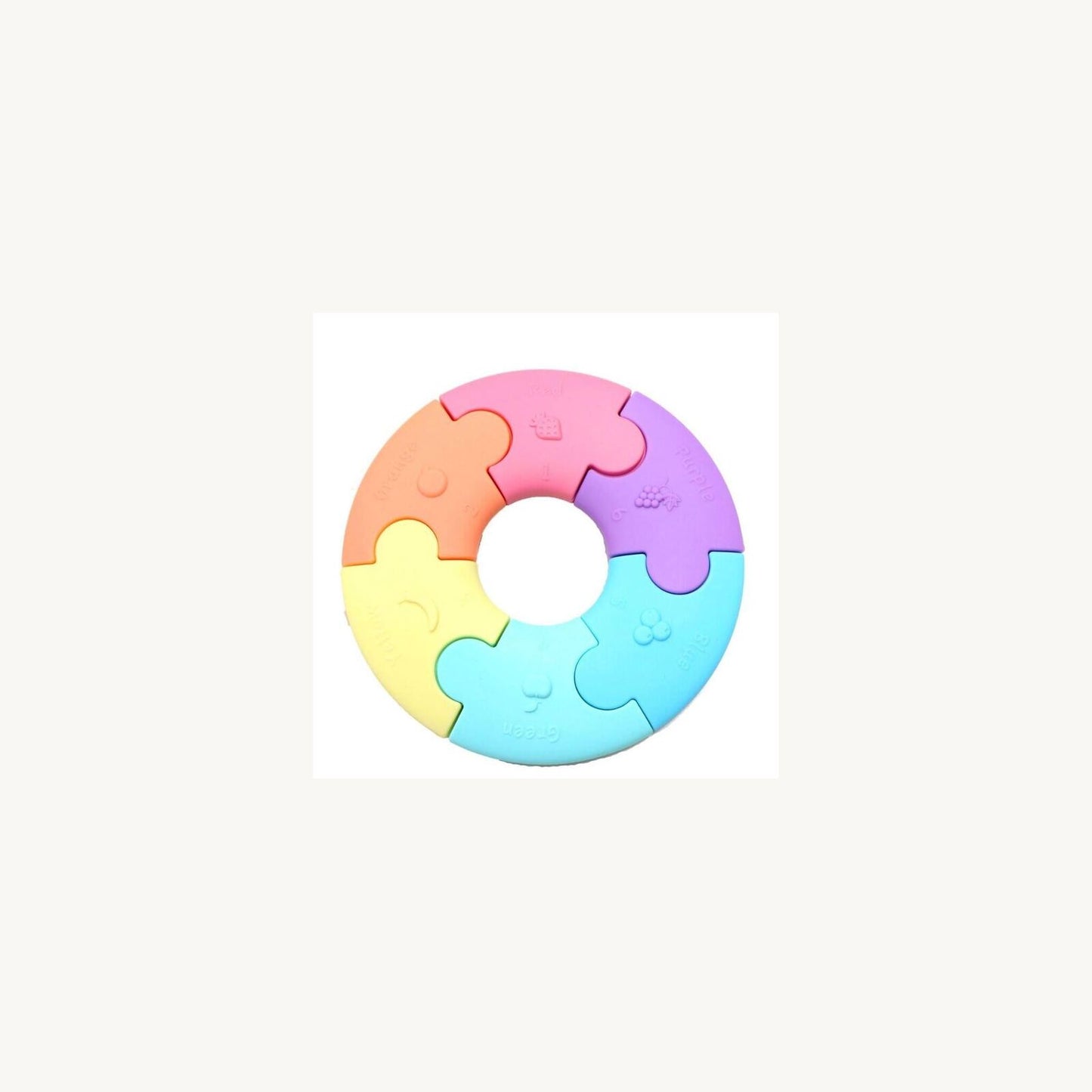Colour Wheel Rainbow Pastel – children's product by Jellystone | Aster & Ruby